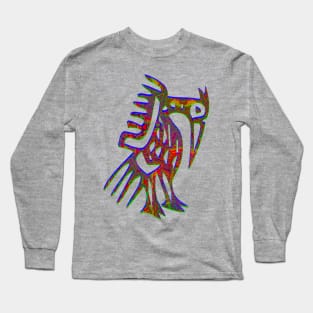 The woodpecker of the Incan Forest Long Sleeve T-Shirt